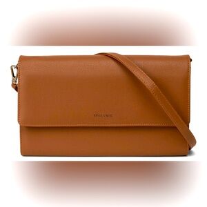 Matt & Nat DREWLG Vegan crossbody bag (Arbor collection) in Pecan